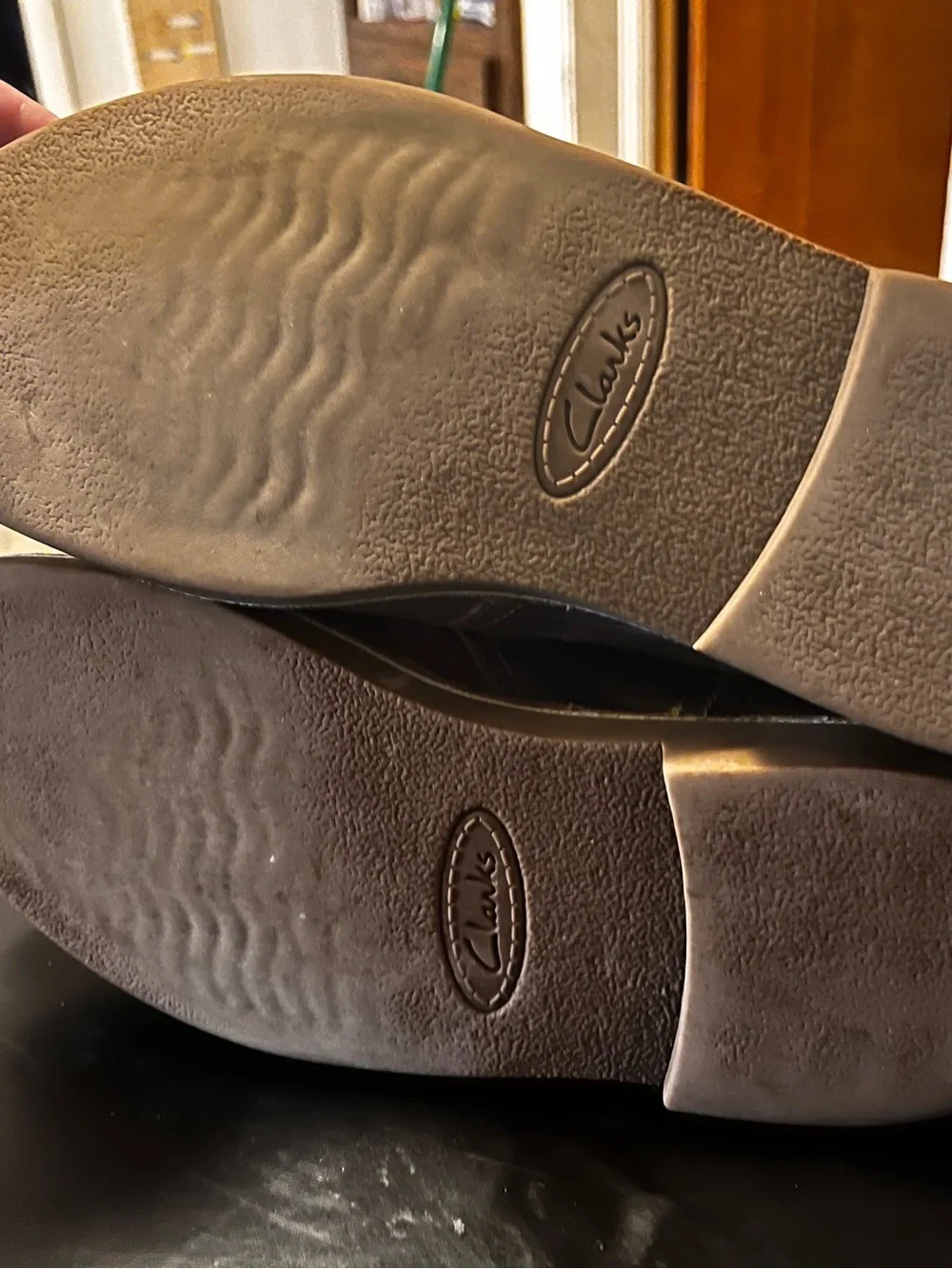 Clarks Dark Brown Leather Chukka Boots